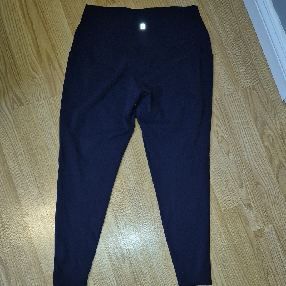 BuffBunny Indigo Hi Rise Performance Leggings..size Xxl